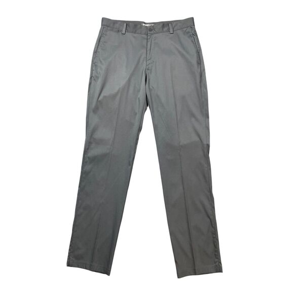 Nike Golf Pants Mens 32 Grey Tour Performance Tech Dri Fit Stretch Pocket Chino - Picture 1 of 13